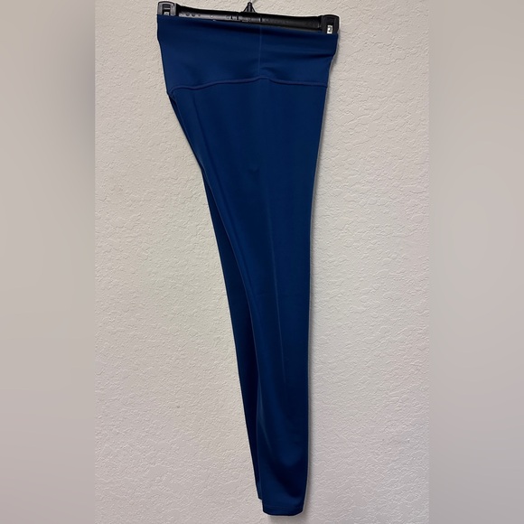 Nike Women’s Training Mid-Rise Leggings Full Length Size S Blue DM1608-460 - Picture 3 of 7